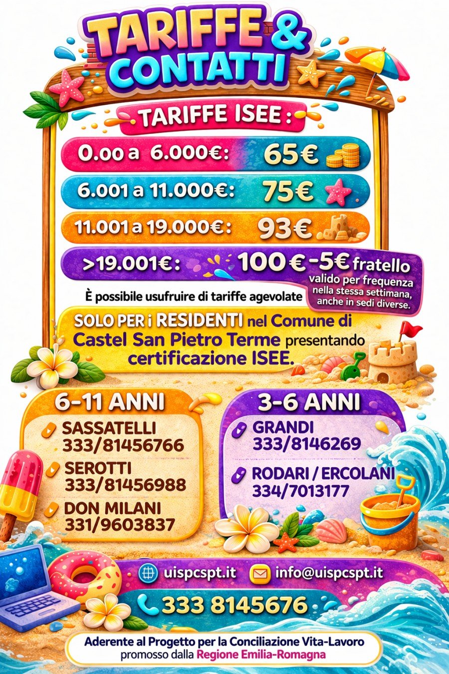 Centri estivi 2026 - Iscrizioni aperte dal 13/05